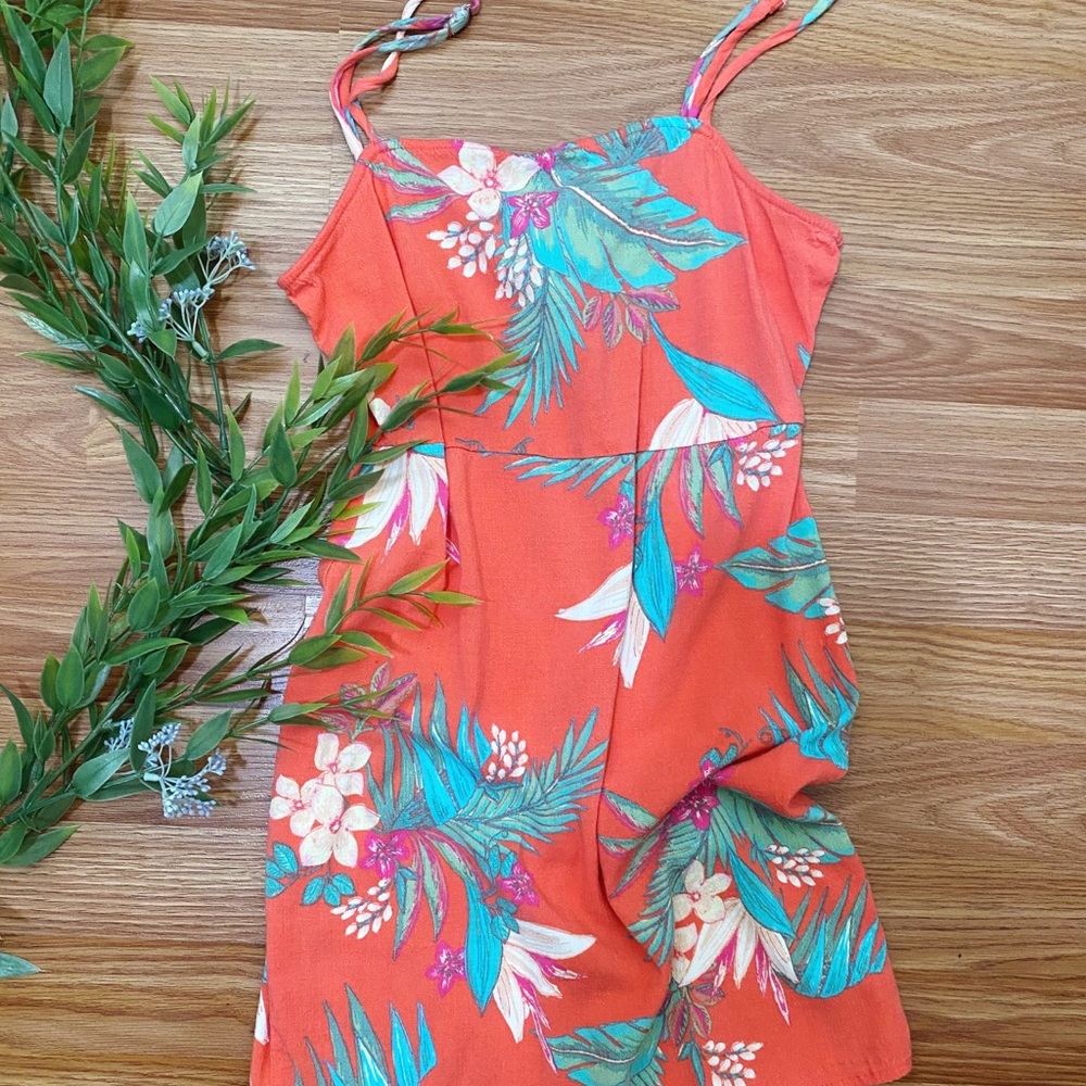 Floral Print Mini Dress